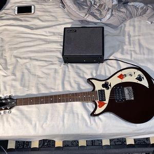 Electric Guitar with Amp